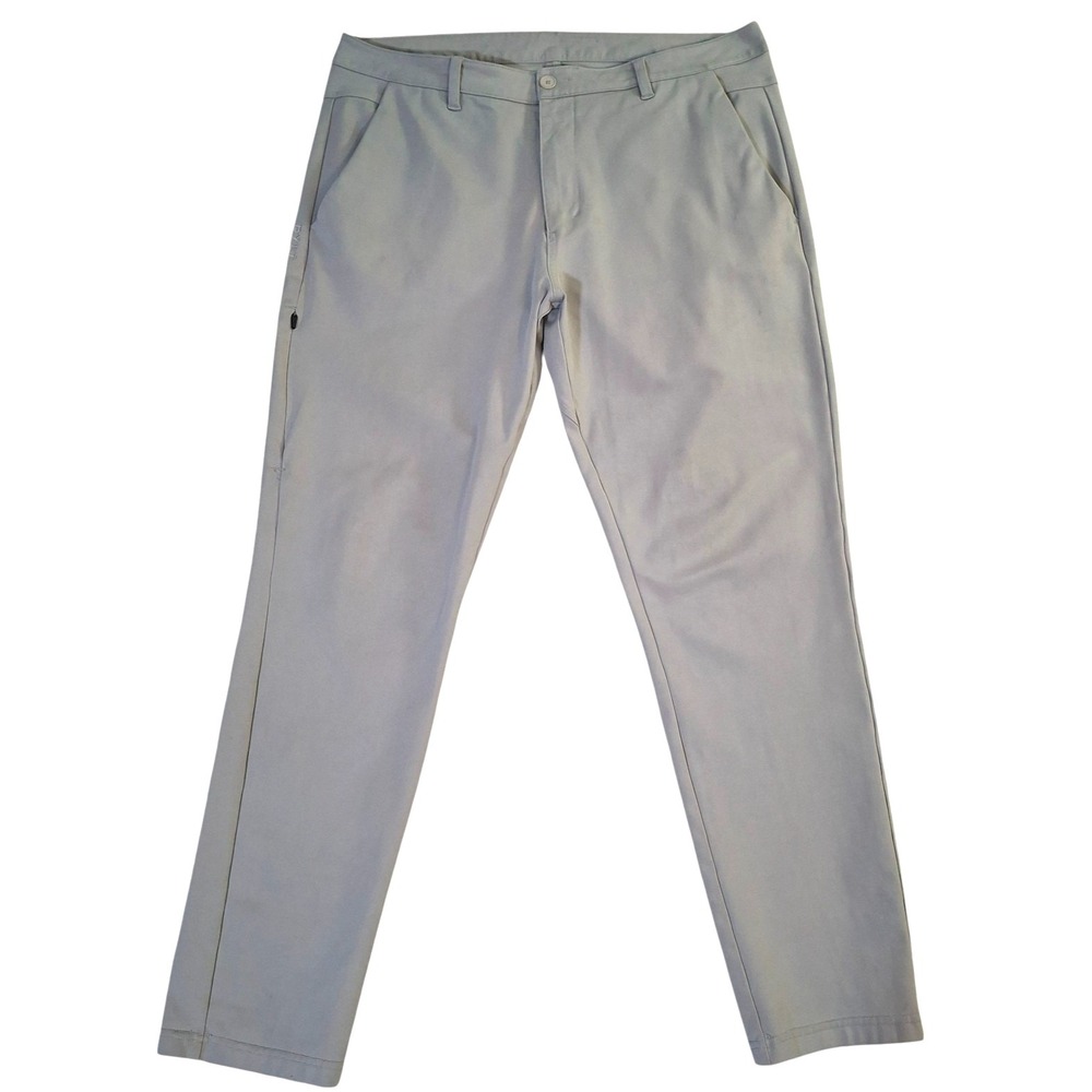BYLT Everyday Pant 2.0 Slim‎ Fit Men's 38* (36x29) Gray Premium Basics Tapered
